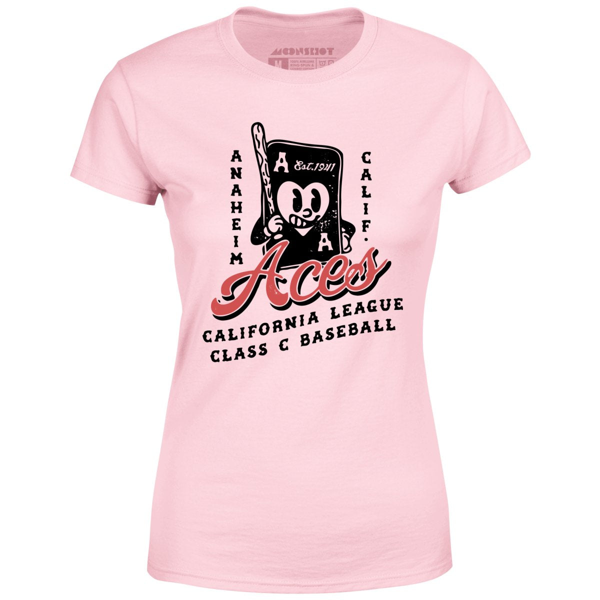 Anaheim Aces - California - Vintage Defunct Baseball Teams - Women's