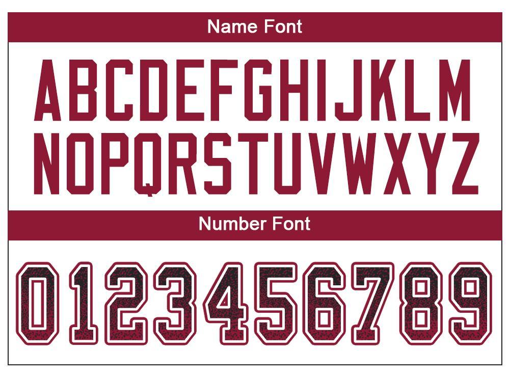 Custom Black Cardinal-White Drift Fashion Football Jersey