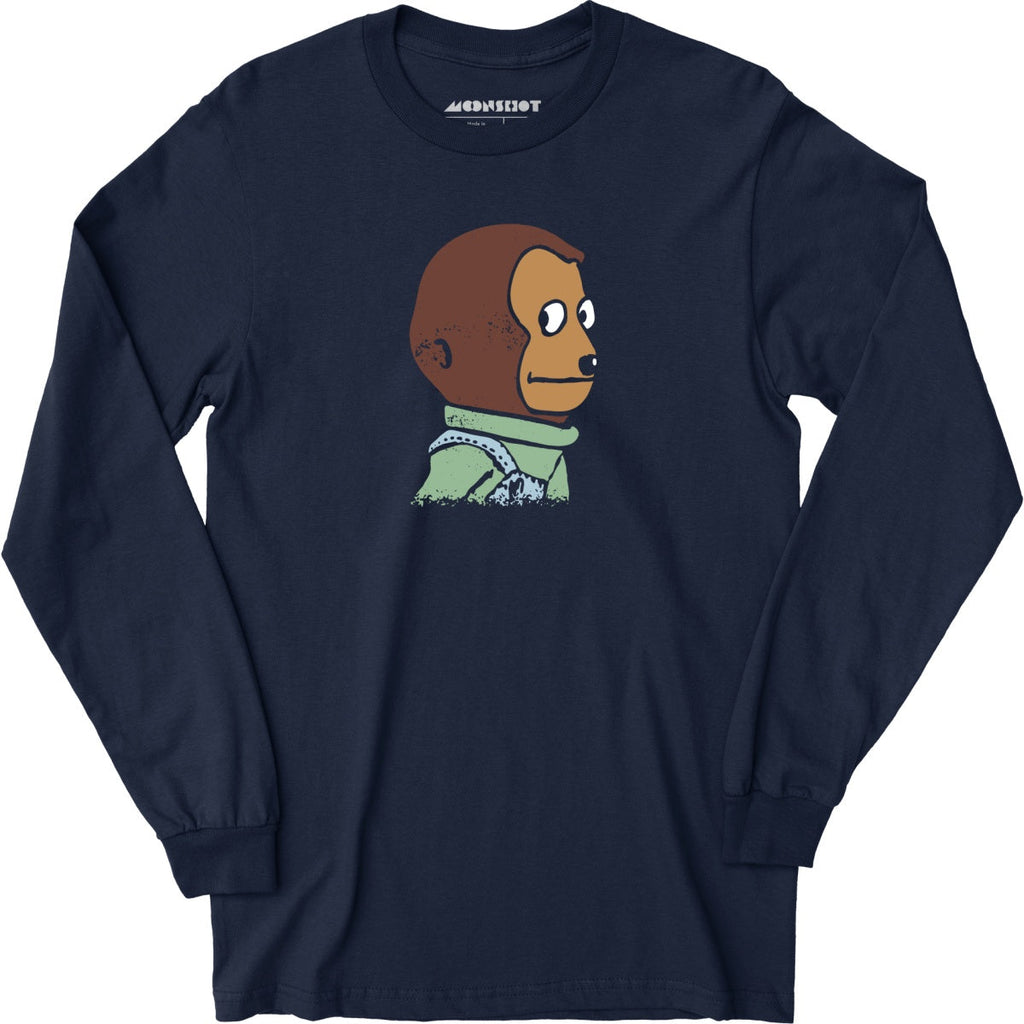 Awkward Look Monkey Meme - Long Sleeve