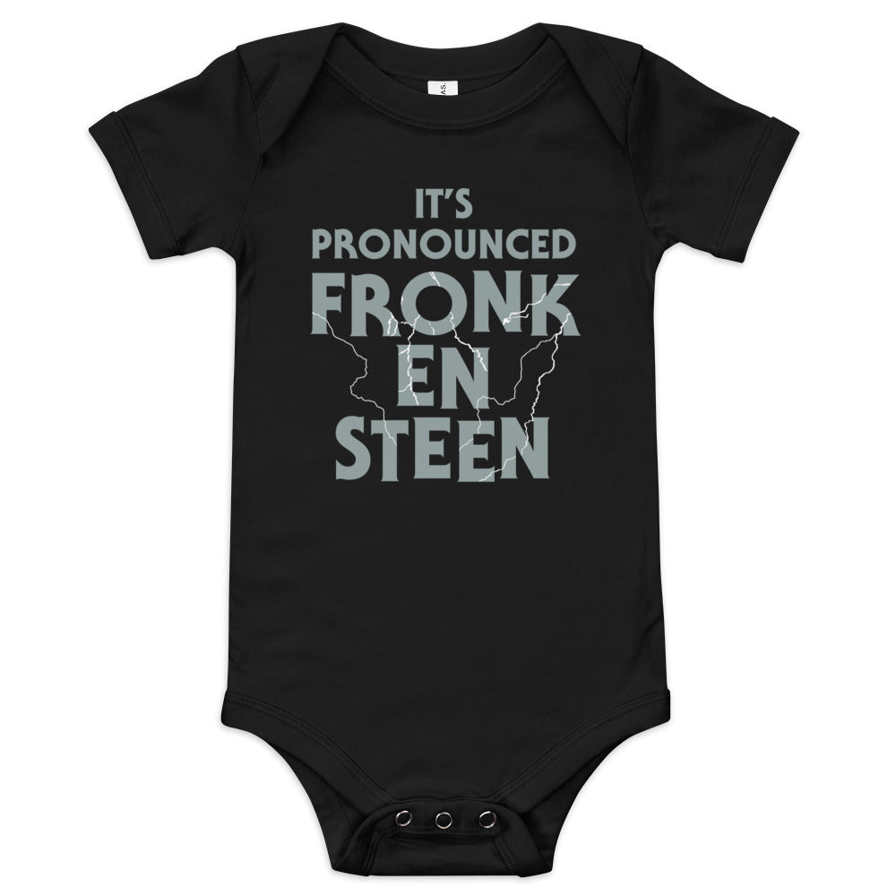 It's Pronounced Fronk-En-Steen Kid's Onesie