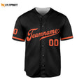 Baltimore Baseball Jersey Black, Baltimore Oriole Baseball Jersey For Men Women - lylyprint.com