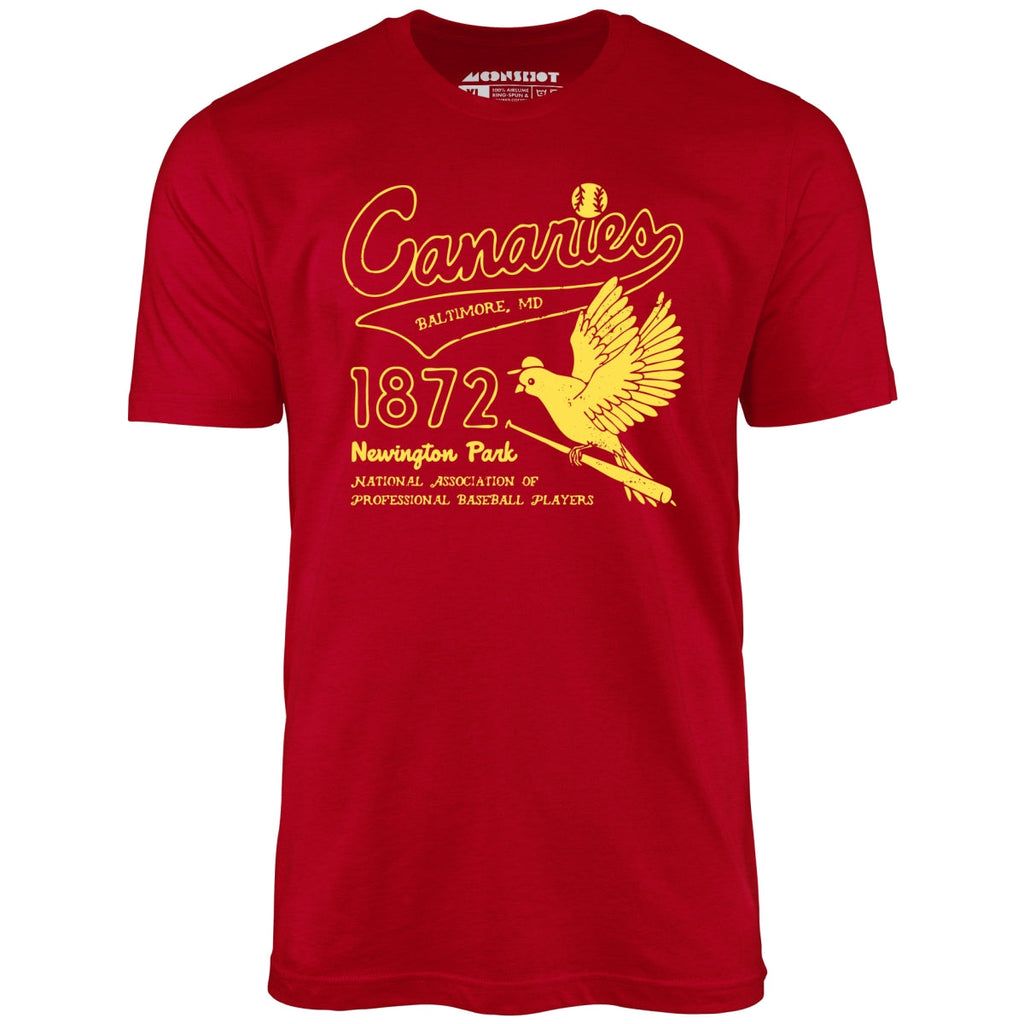 Baltimore Canaries - Maryland - Vintage Defunct Baseball Teams - Unisex