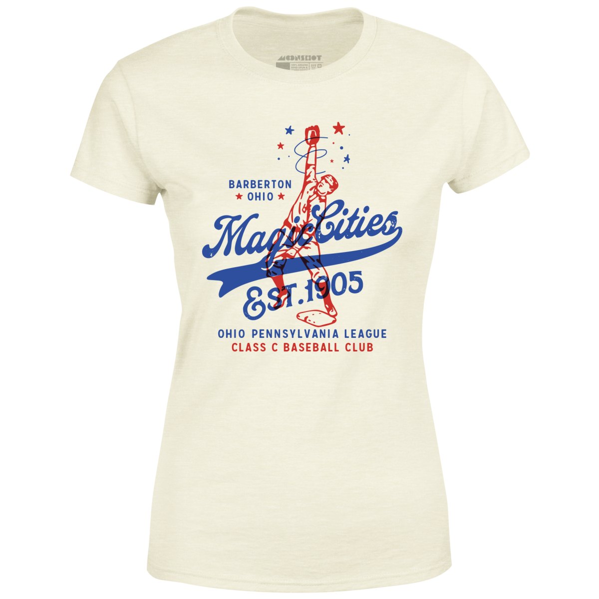Barberton Magic Cities - Ohio - Vintage Defunct Baseball Teams - Women's