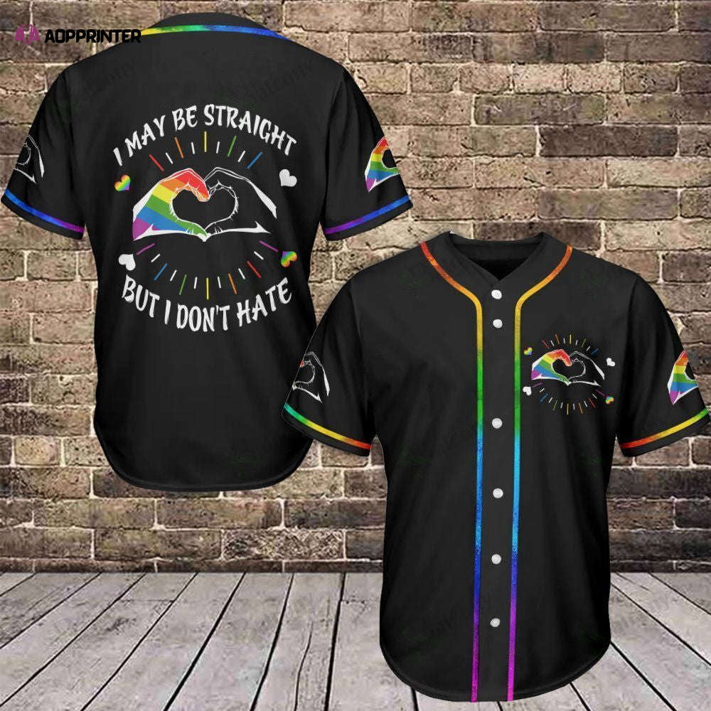Baseball Tee LGBT - Embrace Equality with this Stylish Baseball Jersey - Aopprinter