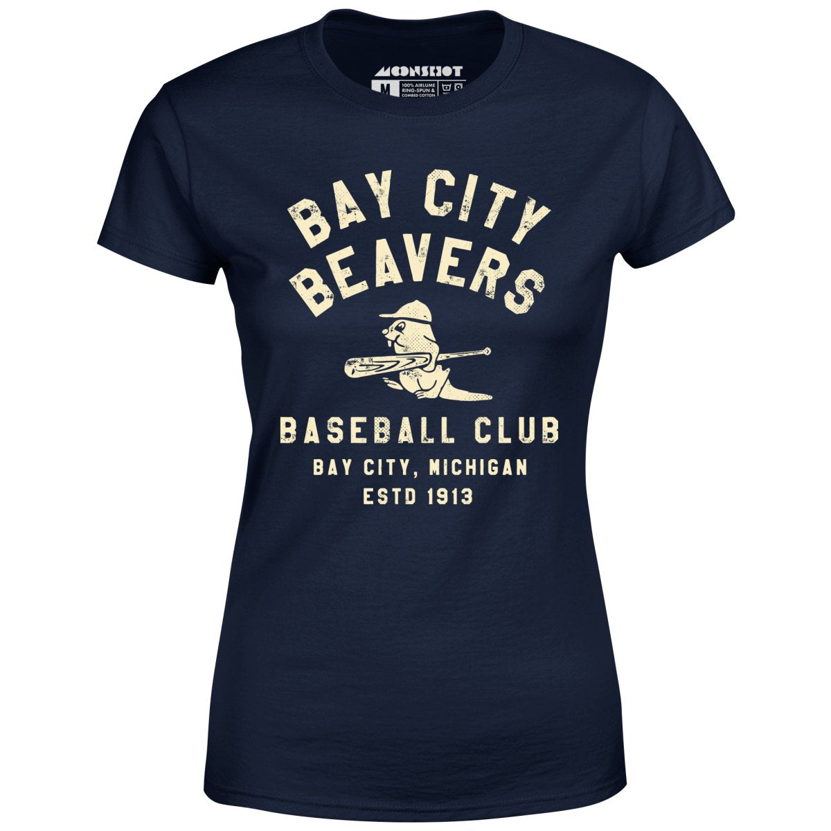 Bay City Beavers - Michigan - Vintage Defunct Baseball Teams - Women's