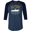 Bay Harbor Boat Tours - 3/4 Sleeve Raglan
