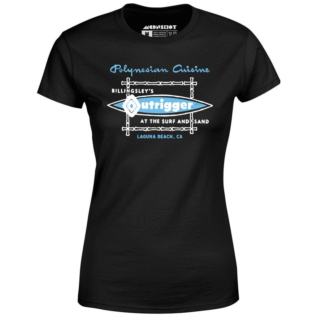 Billingsley's Outrigger - Laguna Beach, CA - Vintage Tiki Bar - Women's