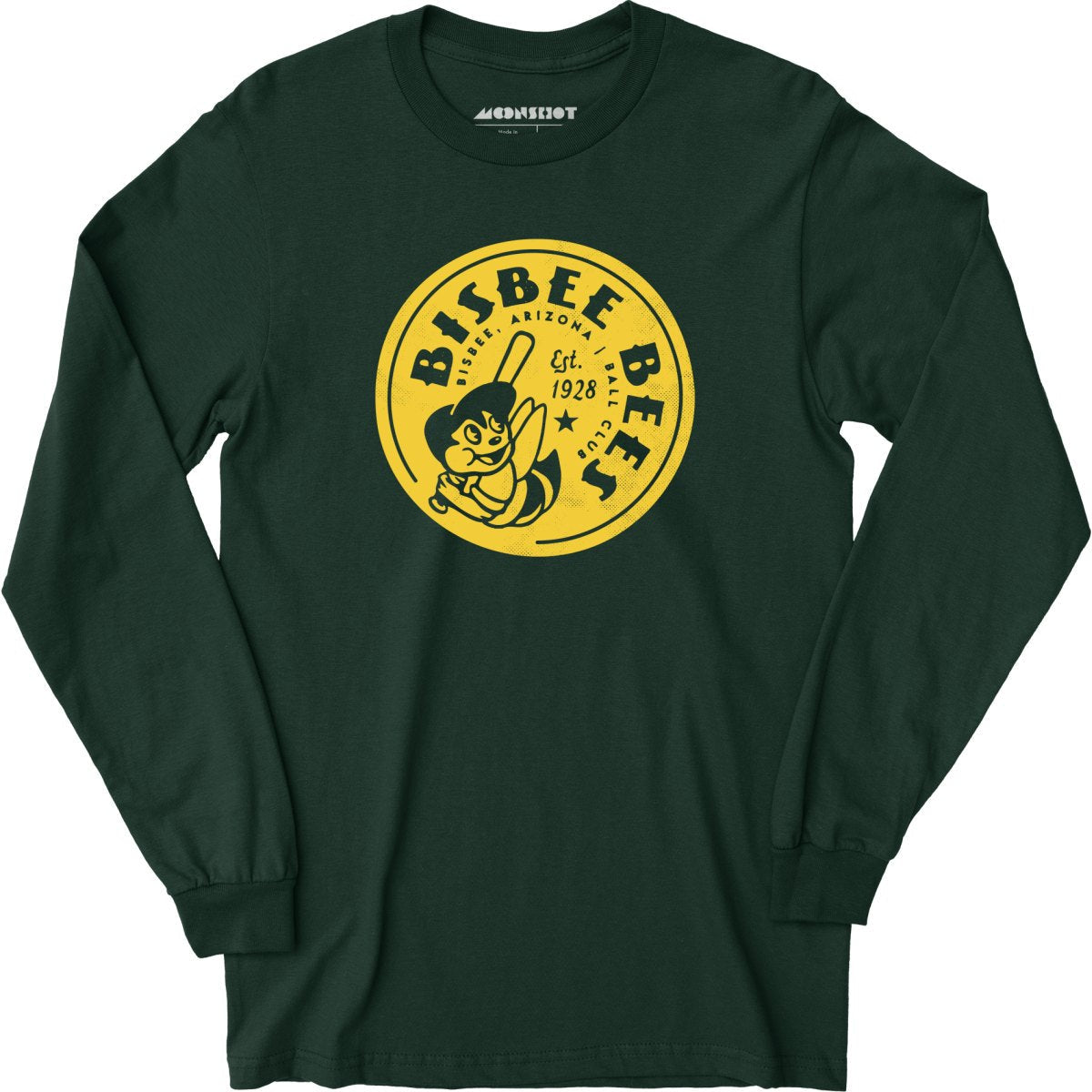 Bisbee Bees - Arizona - Vintage Defunct Baseball Teams - Long Sleeve