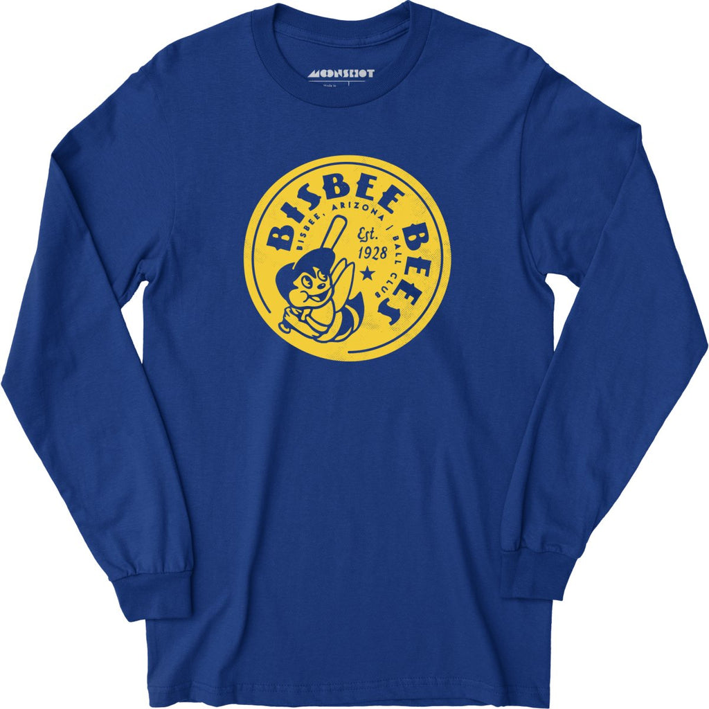 Bisbee Bees - Arizona - Vintage Defunct Baseball Teams - Long Sleeve