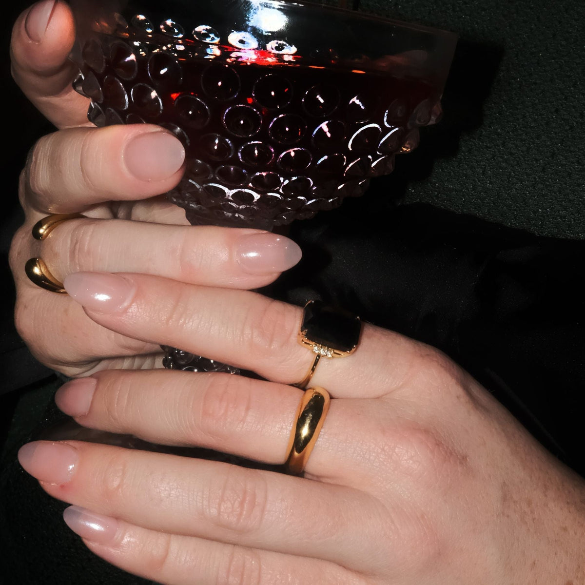 Black Marie Statement Ring
