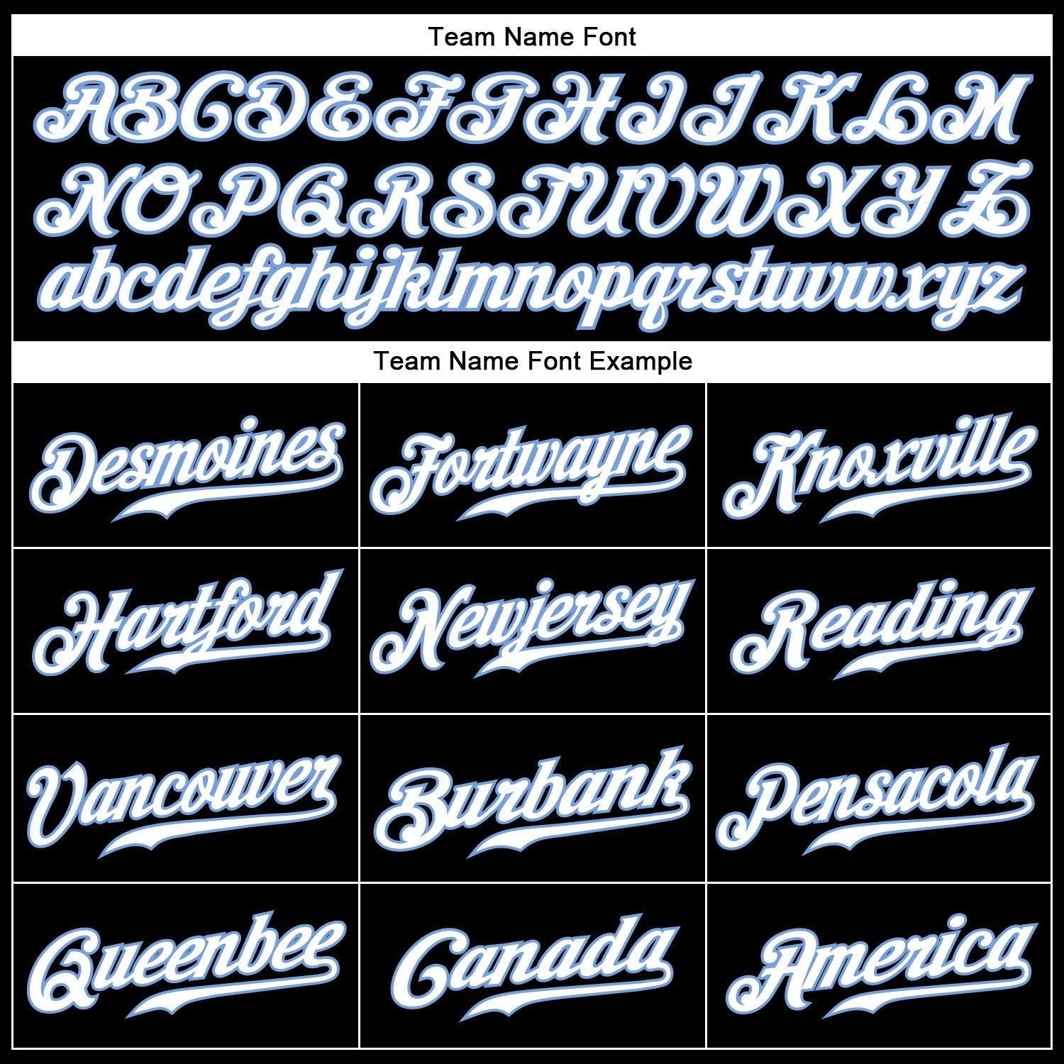 Custom Black White Pinstripe Light Blue-White Authentic Baseball Jersey