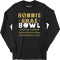 Bonnie Brae Bowl - Los Angeles, CA - Vintage Bowling Alley - Long Sleeve
