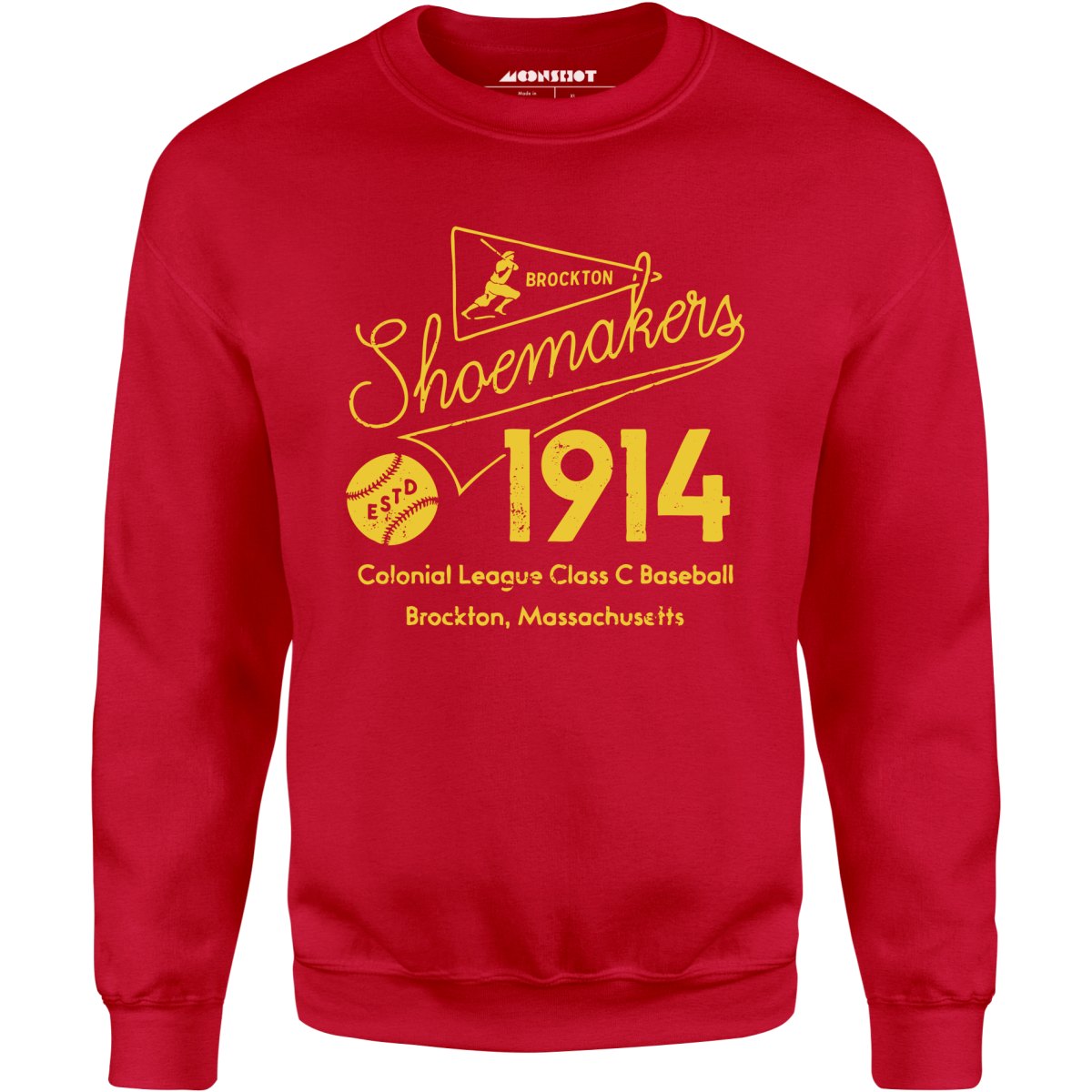 Brockton Shoemakers - Massachusetts - Vintage Defunct Baseball Teams - Unisex