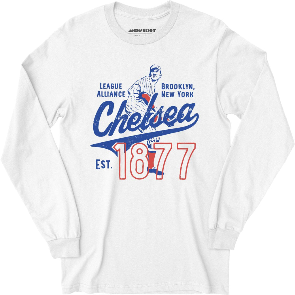 Brooklyn Chelsea - New York - Vintage Defunct Baseball Teams - Long Sleeve