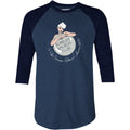 Bubbles Balboa Club - Newport Beach, CA - Vintage Restaurant - 3/4 Sleeve Raglan