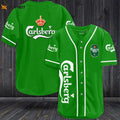 Carlsberg Beer Baseball Jersey - lylyprint.com