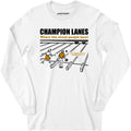 Champion Lanes - Garden Grove, CA - Vintage Bowling Alley - Long Sleeve