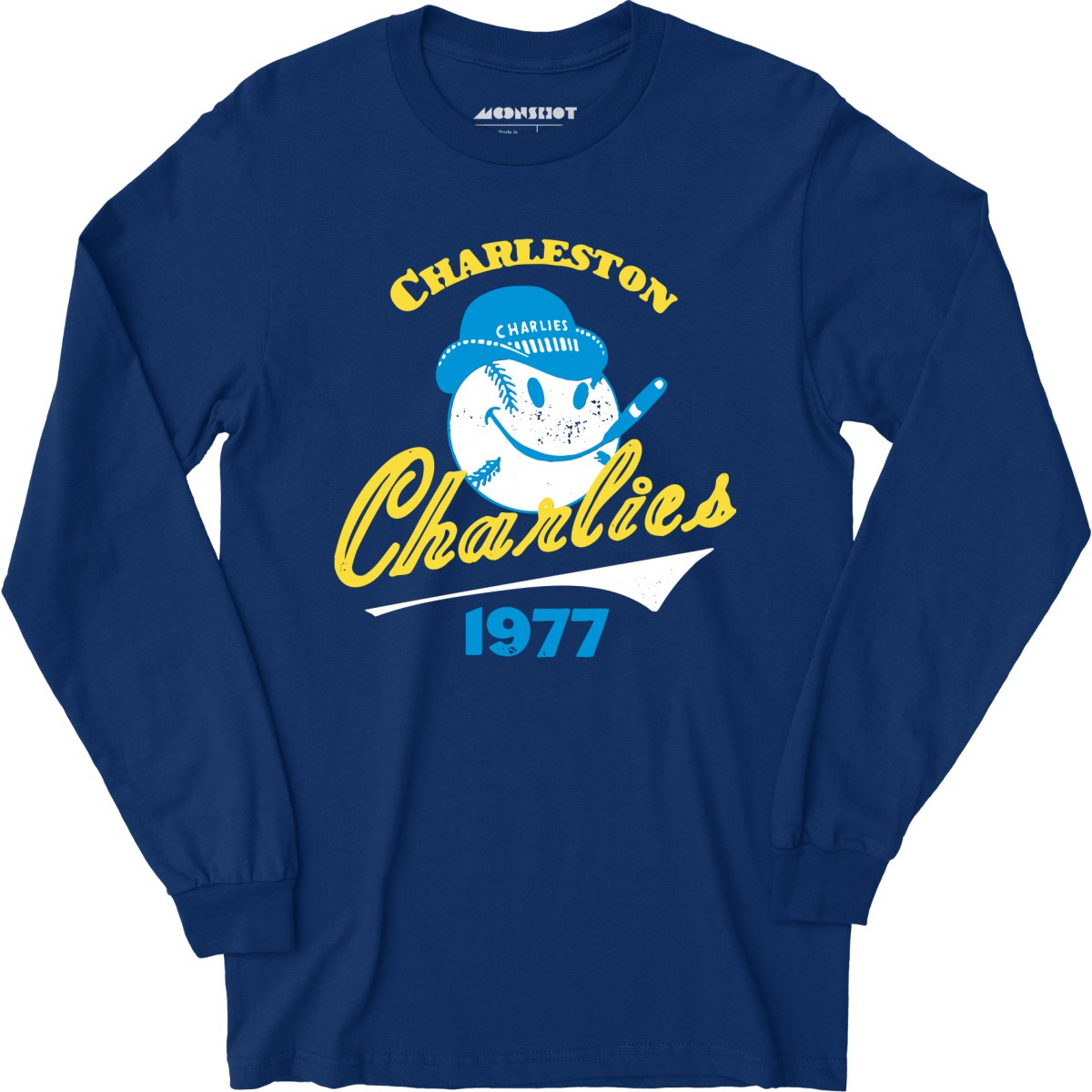 Charleston Charlies - West Virginia - Vintage Defunct Baseball Teams - Long Sleeve