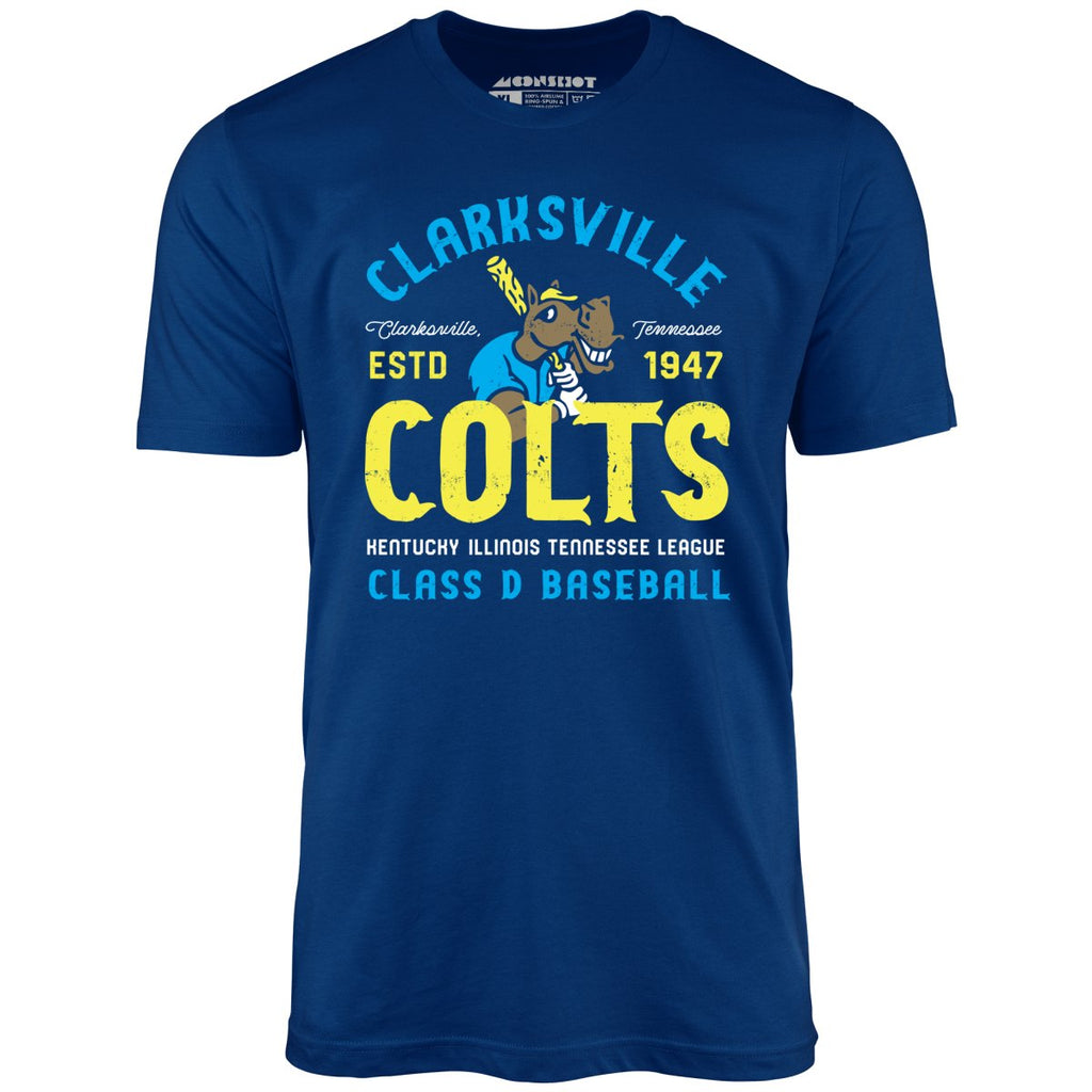 Clarksville Colts - Tennessee - Vintage Defunct Baseball Teams - Unisex