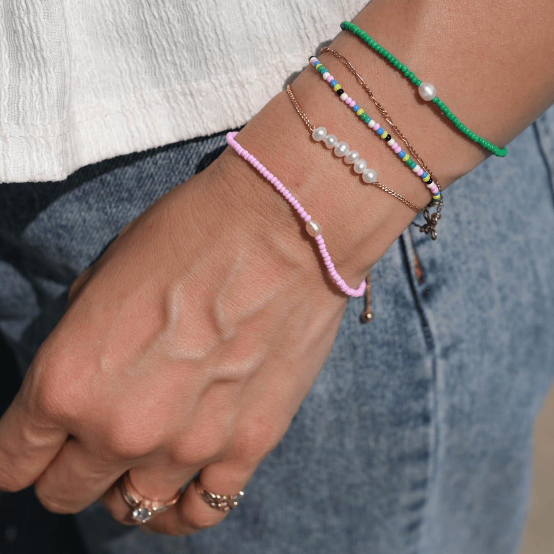Colorful Seed Bead Bracelet