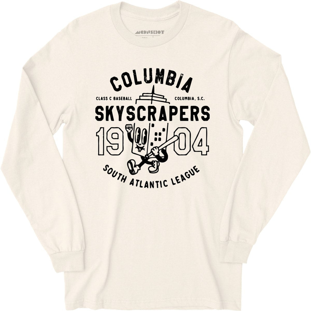 Columbia Skyscrapers - South Carolina - Vintage Defunct Baseball Teams - Long Sleeve