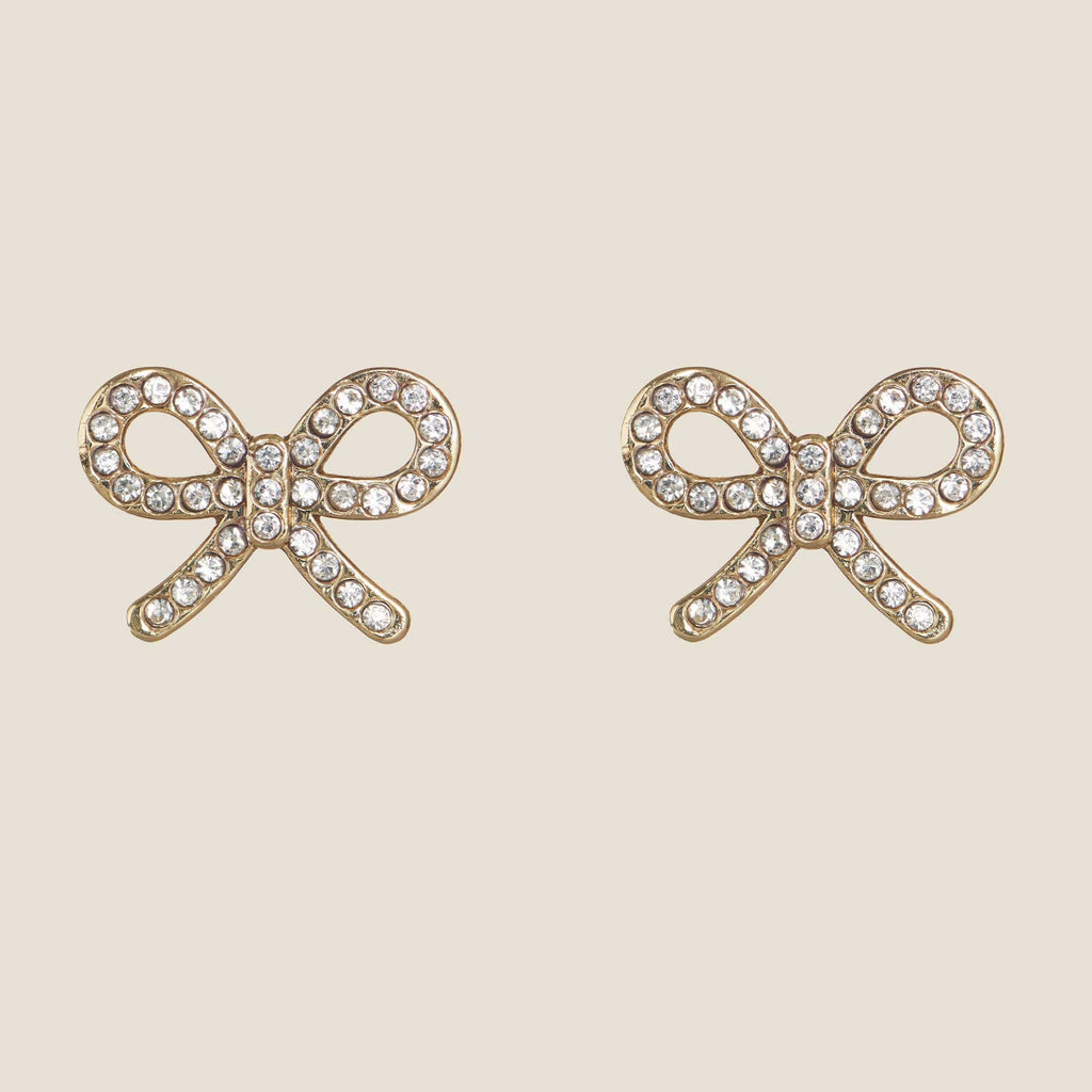 Crystal Bow Studs
