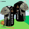 Custom Coast Guard Skull Mason Baseball Jersey: Personalized Stylish & Unique - Aopprinter