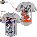 Personalized MLB Detroit Tiger Baseball Jersey - Custom Style for True Fans - Gift for Men Women - lylyprint.com