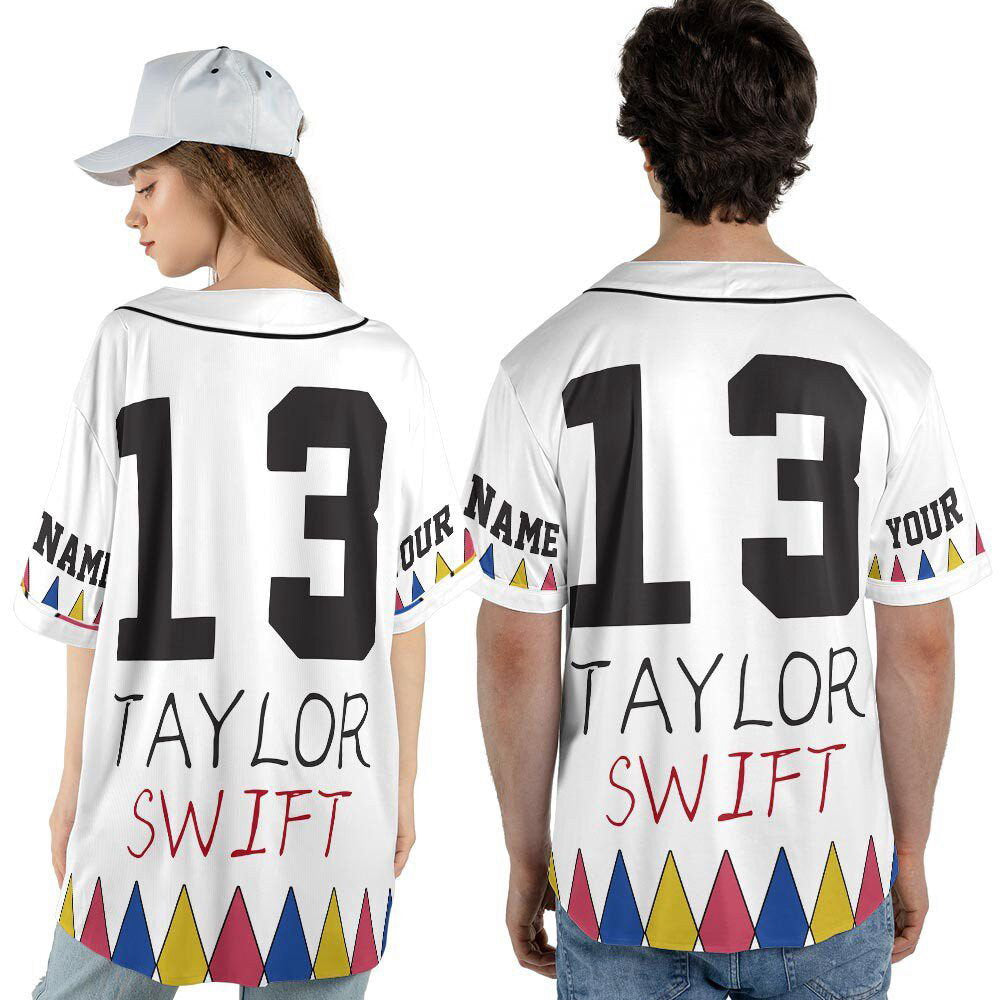 Custom Name And Number Junior Jewels Music Baseball Jersey, You Belong With Me Gift Merch - lylyprint.com