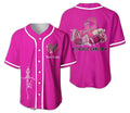 Custom Name Breast Cancer Baseball Jersey For Men Women - lylyprint.com
