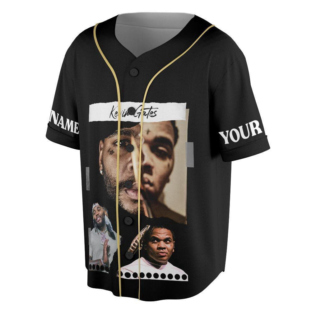 Custom Name KG Music Baseball Jersey, Only The Generals Tour 2023 - lylyprint.com