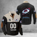 Colorado Hockey Corduroy Stand Collar Sweatshirt