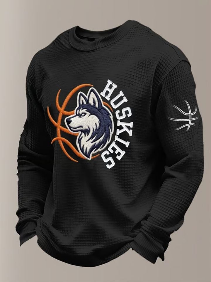 UConn Huskies Basketball Long Sleeve Shirt March Madness Apparel UConn Huskies Fans Gifts