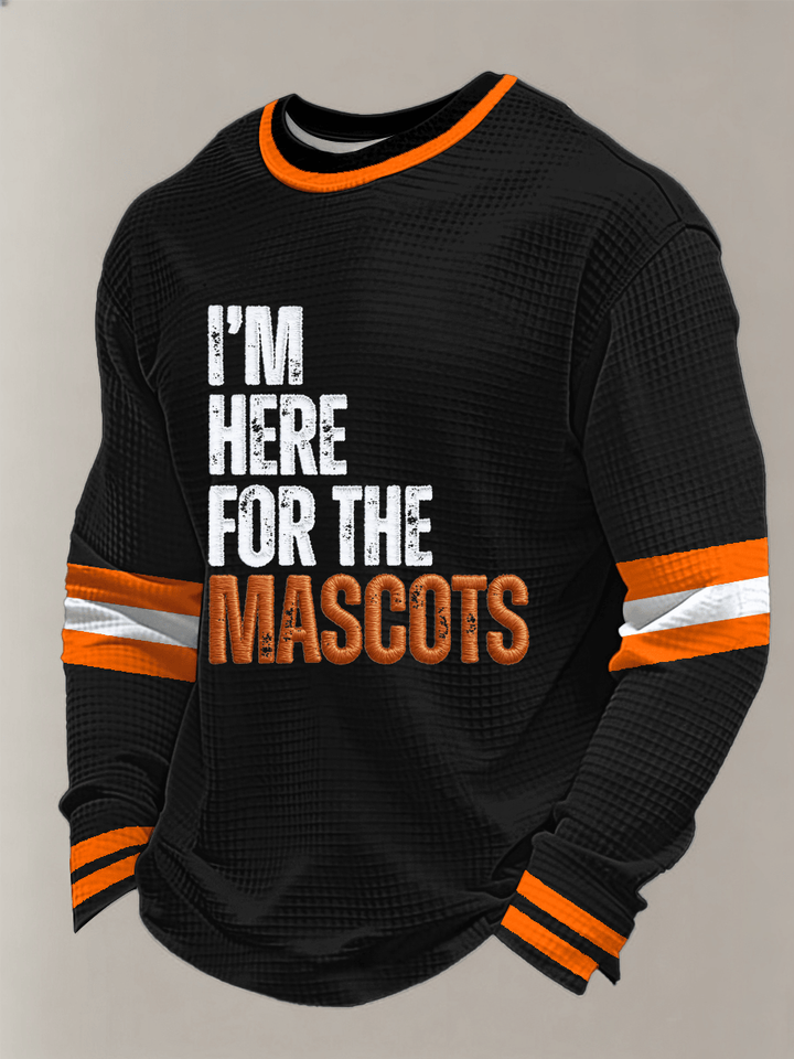 I'm Here For The Mascots Long Sleeve Shirt March Madness Merch Basketball Lovers Gifts