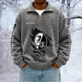 SC Freiburg Custom Name Quarter Zip Pullover Sweatshirt - Multicolor