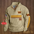 Washington Comm anders Stand Collar Sweatshirts