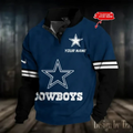 Dallas Cowboys football Stand Collar Sweatshirts