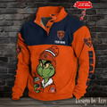 Chicago B ears Stand Collar Sweatshirts