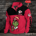 Kans as City Chiefs Stand Collar Sweatshirts