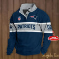 New Engla nd Patriots Stand Collar Sweatshirts