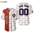 Custom Houston Astros MLB Jersey - Perfect Birthday Gift for Baseball Fans! - lylyprint.com