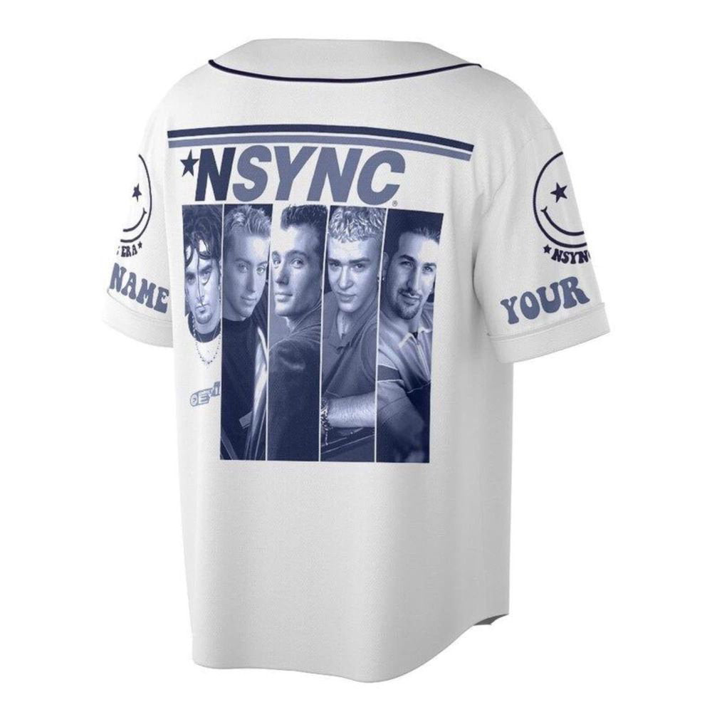 Customized Nsync Band Baseball Jersey - lylyprint.com