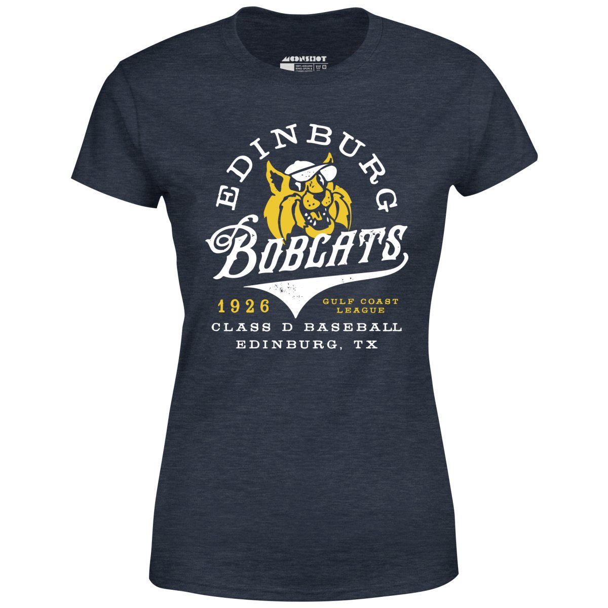 Edinburg Bobcats - Texas - Vintage Defunct Baseball Teams - Women's