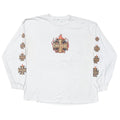 WEST COAST CHOPPERS	FLAMING IRON CROSS BACK CAR LS WHITE FITS XL 0535