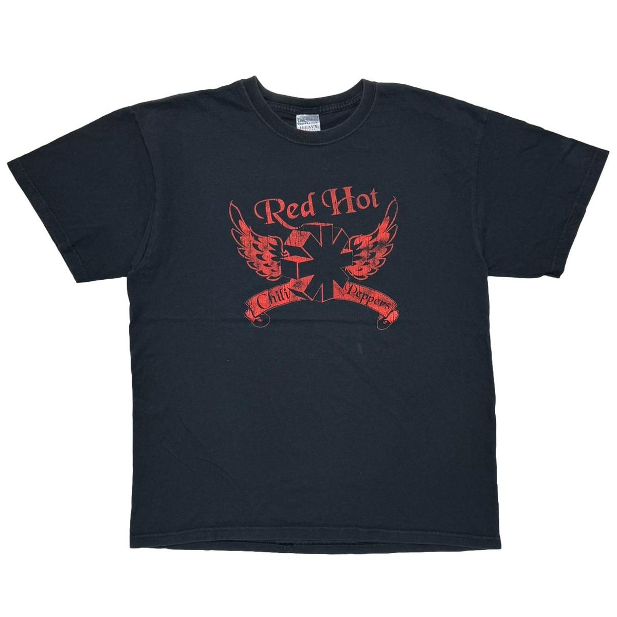 RED HOT CHILI PEPPERS Y2K RED WING WHEEL GILDAN LARGE 5345
