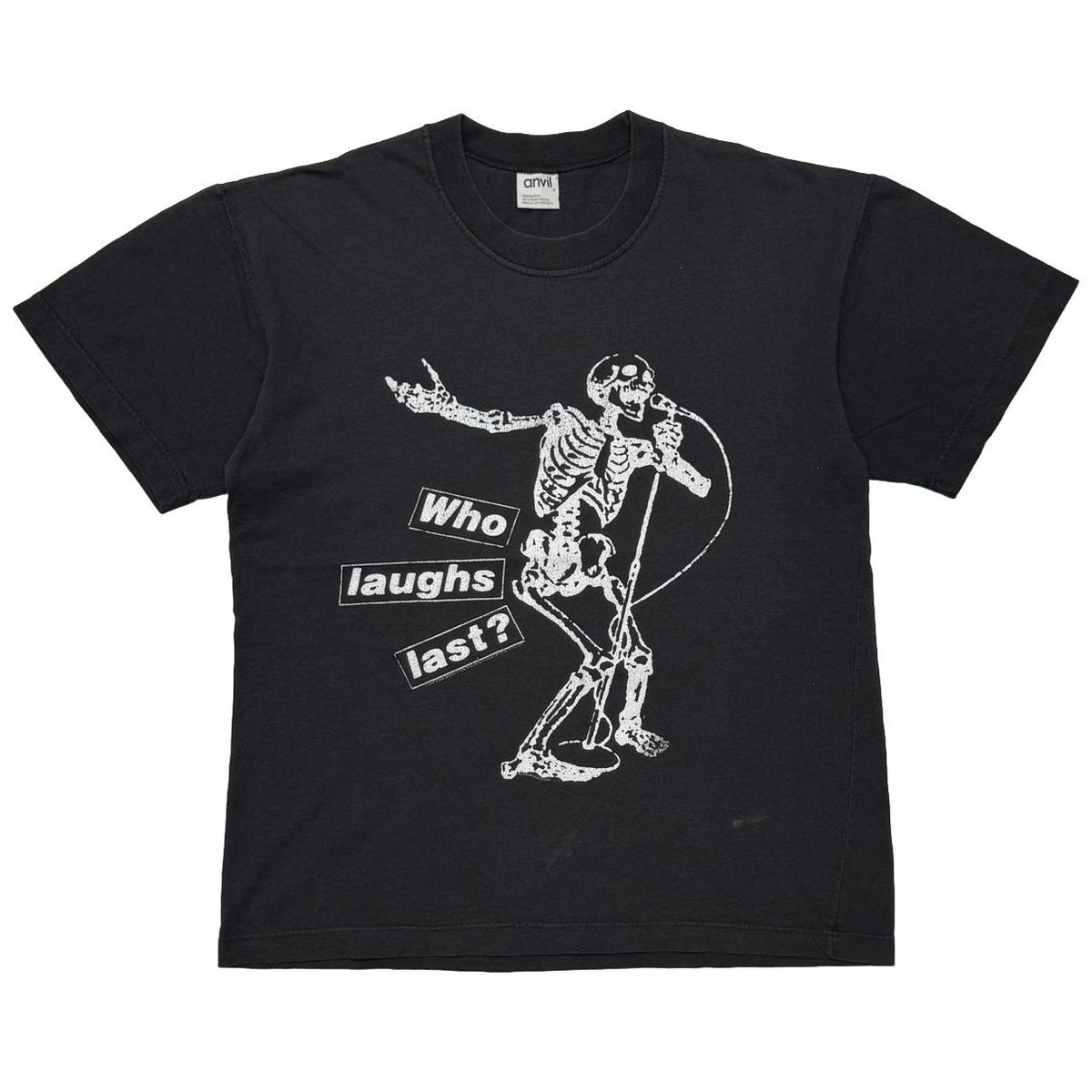 RAGE AGAINST THE MACHINE WHO LAUGHS LAST? BARBARA KRUGER ANVIL FITS LARGE 1691