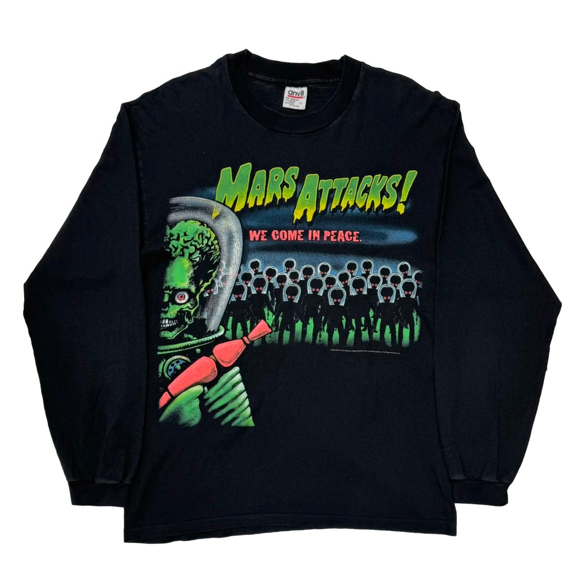 MARS ATTACKS! WE COME IN PEACE 1996 LS ANVIL LARGE 5083