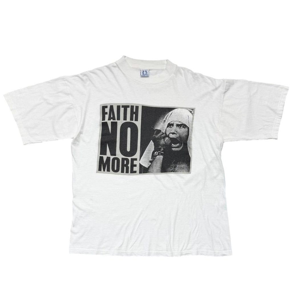 FAITH NO MORE MIKE PATTON WHITE SIERRA TEEZ LARGE 9859