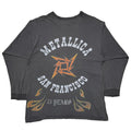 METALLICA 15 YEARS FLAME LS BLACK EURO XL 8959
