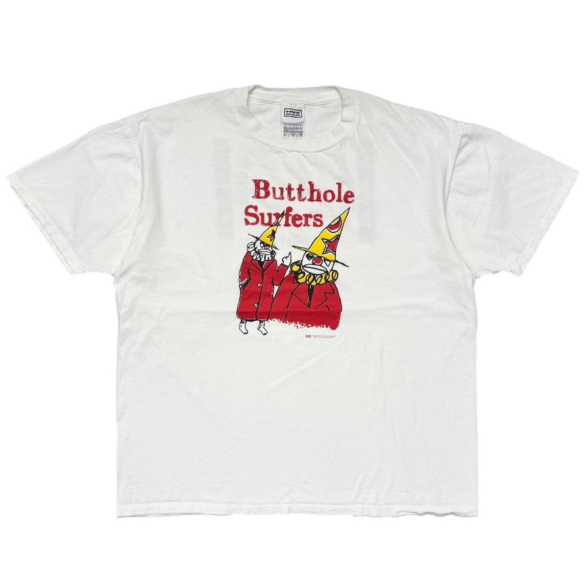 BUTTHOLE SURFERS 1996 THE HOLE TRUTH... AND NOTHING BUTT WHITE NICE MAN XL 4902